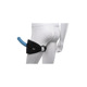 Фиксатор на ногу для игрушек Sportsheets Pivot Forced O Strap черный