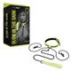Ошейник с зажимами для сосков Whipsmart Glow In The Dark флуорисцентный, зеленый