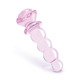 Фаллоимитатор елочка из стекла Dream Toys Glaze Glass в форме бутона розы