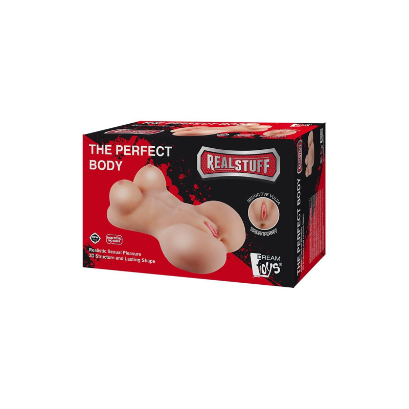 Мастурбатор реалистичный Dream Toys Realstuff в виде женского торса, 50 см
