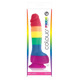 Фаллоимитатор Радуга NS Novelties Colours Pride Edition на присоске