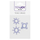 Эрекционные кольца Toy Joy Tickle C-Rings фиолетовые, 3 шт.