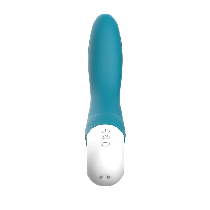 Вибратор точки G Liebe Bend It Rechargeable Ocean Blue, 10 режимов, очень мощный, гибкий ствол