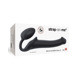 Безремневой страпон Strap-On-Me Black M, полностью регулируемый, диаметр 3,3см