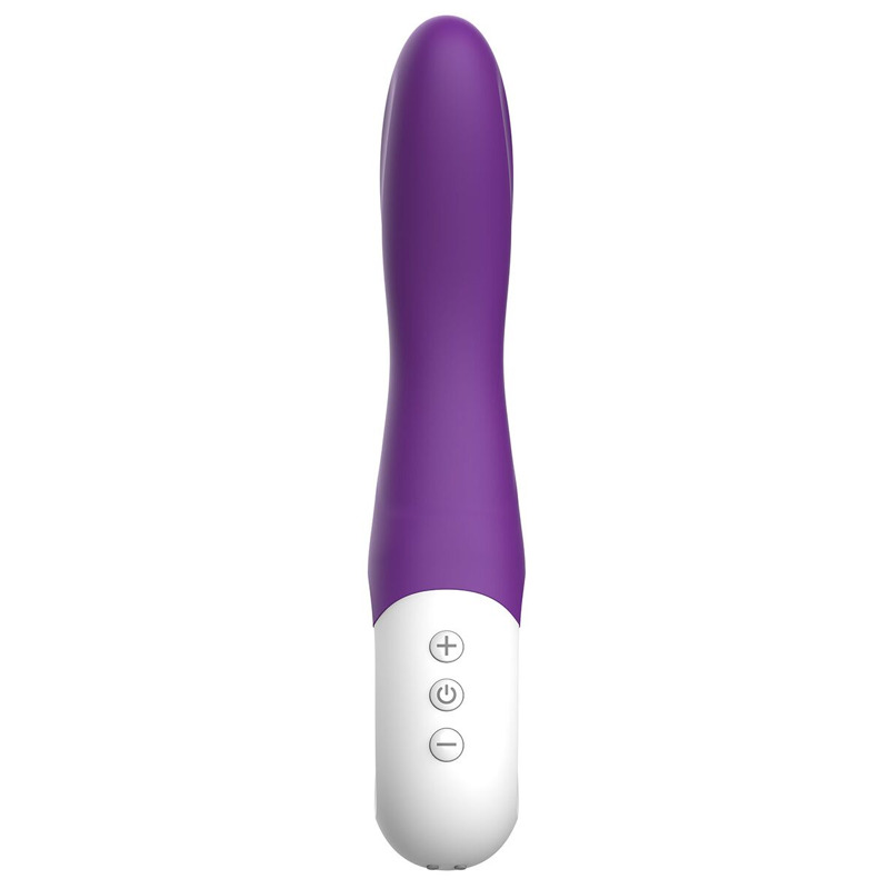 Вибратор точки G Liebe Bend It Rechargeable Purple, 10 режимов, очень мощный, гибкий ствол