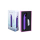 Вибратор S Pleasures Bullets Amethyst, фиолетовый, с двумя отростками, 10 режимов, диаметр 3,1 см