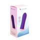Вибропуля S Pleasures Bullets Twist & Shout Purple, фиолетовая, ребристая поверхность, 10 режимов
