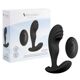 Вибромассажер простаты S Pleasures Premium Cozy, черный, с рельефной головкой, 10 режимов