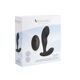 Вибромассажер простаты S Pleasures Premium Cozy, черный, с рельефной головкой, 10 режимов
