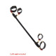 Распорка для фиксации Taboom Wild Roses Spreader Bar чёрная