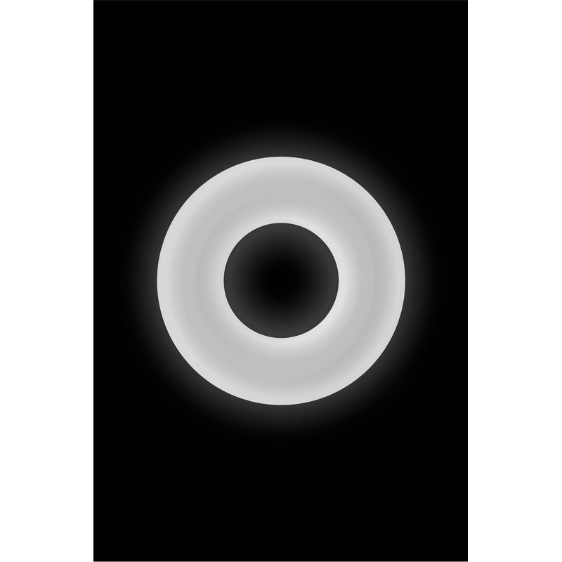 Эрекционное кольцо для пениса иллюмисцентное NS Novelties Firefly Bubble Rings белое, Medium