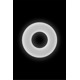 Эрекционное кольцо для пениса иллюмисцентное NS Novelties Firefly Bubble Rings белое, Medium