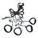 Растяжка на кровать Punishment - 5-Piece Bed Restraint Kit – Black