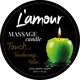 Массажная свеча L'amour Juicy Green Apple с ароматом зеленого яблока, 30 мл