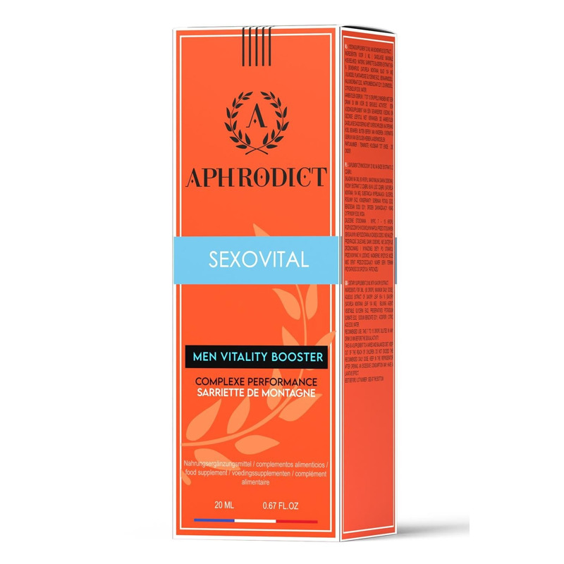 Усилитель ощущений и ускоритель оргазмов Ruf Aphrodict Sexo Vital универсальный, 20 мл