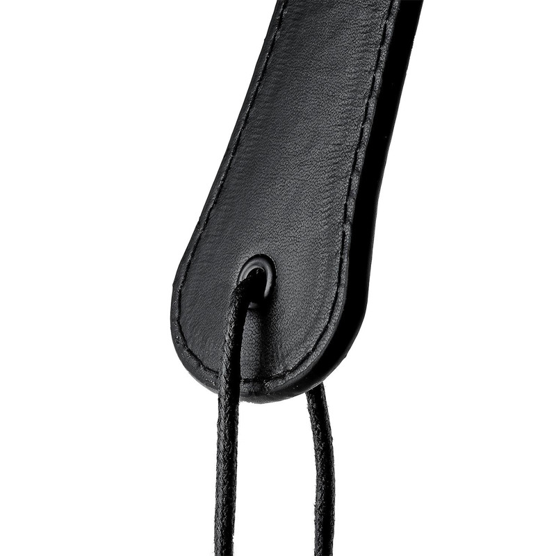 Паддл гладкий с петлей на рукоятке Dream Toys Blaze Luxury Fetish черный