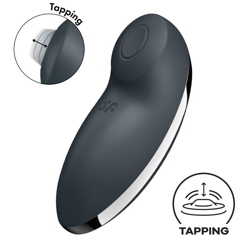 Вибростимулятор-пульсатор Satisfyer Tap & Climax 2 Grey