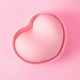 Клиторальный вакуумный стимулятор с язычком BeYourLover Heart в форме сердца, розовый