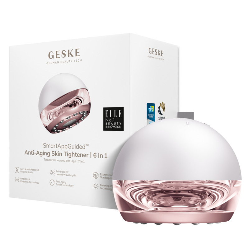 Массажер для подтяжки кожи лица GESKE Anti-aging Skin Tightener 6в1 starlight