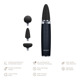 Шлифовальная пилка для стоп с дополнительными насадками GESKE Electric Pumice Foot Smoothing Multi-Pen 8в1 black Шлифовальная пилка для стоп с дополнительными насадками GESKE Electric Pumice Foot Smoothing Multi-Pen 8в1 black