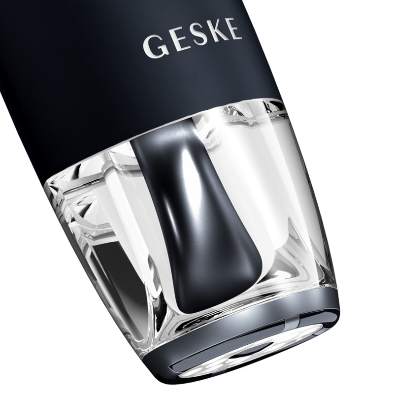Антивозрастной LED-излучатель для восстановления кожи лица GESKE Anti-Aging Skin Renewer 9в1 black