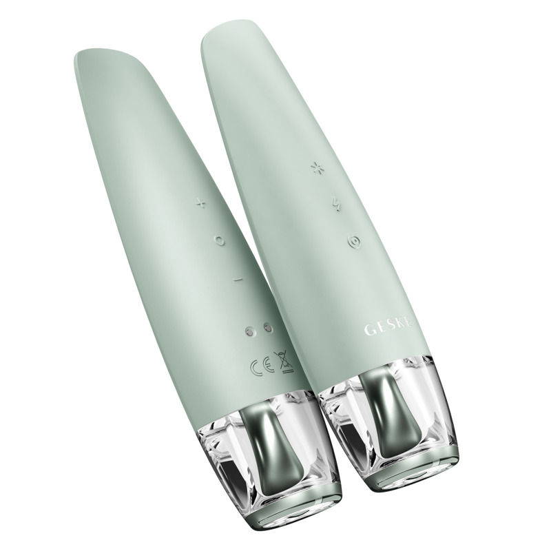 Антивозрастной LED-излучатель для восстановления кожи лица GESKE Anti-Aging Skin Renewer 9в1 green