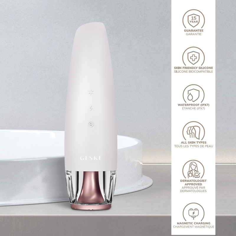 Антивозрастной LED-излучатель для восстановления кожи лица GESKE Anti-Aging Skin Renewer 9в1 starlight