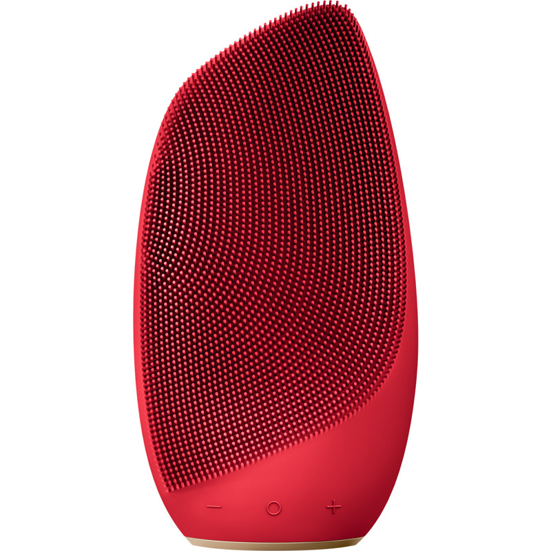 Электронная звуковая термо щетка для лица GESKE Sonic Thermo Facial Brush 6в1 red
