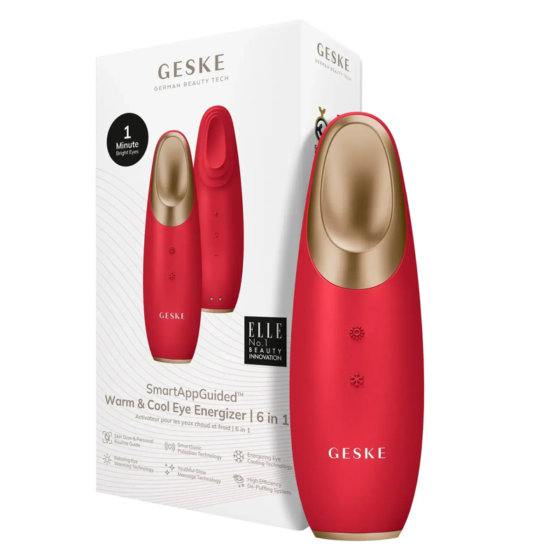 Энерджайзер для глаз GESKE Warm & Cool Eye Energizer 6в1 red