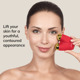 Микротоковый подтягиватель лица GESKE MicroCurrent Face-Lifter 6в1 red