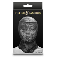 Капюшон-маска на все обличчя мереживний NS Novelties Fetish & Fashion Lace Hood чорний Капюшон-маска на все обличчя мереживний NS Novelties Fetish & Fashion Lace Hood чорний