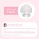 Стимулятор для эрогенных зон IROHA Petit – Coral, можно охлаждать и нагревать