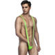 Бикини мужские на подтяжках Star Night Hot Green Underwear зеленые