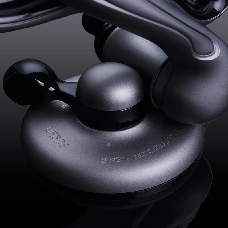 Секс-машина Upko Nexus Power Gray с фрикциями, вибрацией и вращательной стимуляцией, серая