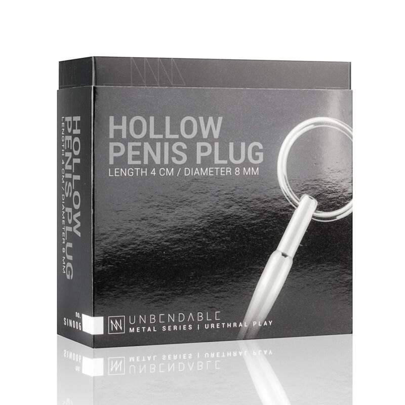 Уретральный стимулятор Sinner Hollow Penis Plug металлический