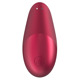 Вакуумный клиторальный стимулятор Womanizer Liberty Red, магнитная крышка, 2 насадки