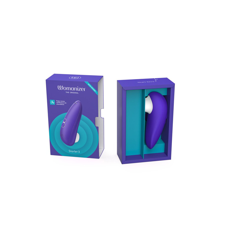 Вакуумный клиторальный стимулятор Womanizer Starlet 3 INDIGO