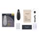 Вакуумный клиторальный стимулятор Womanizer Premium 2 - Black, функции Autopilot и Smart Silence