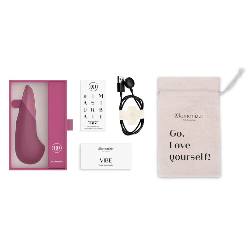 Вибратор Womanizer Vibe Dusky Pink