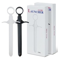 Шприц Roomfun LUBE Launcher для введения смазки черный, 10 мл