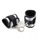 Набор БДСМ Roomfun Bedroom Restraint Kit фиксаторы, кнут, кляп, маска, черный-серый