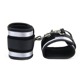Набор БДСМ Roomfun Bedroom Restraint Kit фиксаторы, кнут, кляп, маска, черный-серый