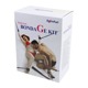 Набор БДСМ Roomfun Bedroom Bondage Kit фиксаторы, кнут и маска, черный-красный