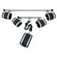 Комплект фиксирующей распорки с регулировкой Roоmfun Adjustable Spreader Bar Kit черный/серый