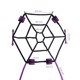 Набор фиксаторов Roоmfun Spider Web Bed в виде паутины на кровать