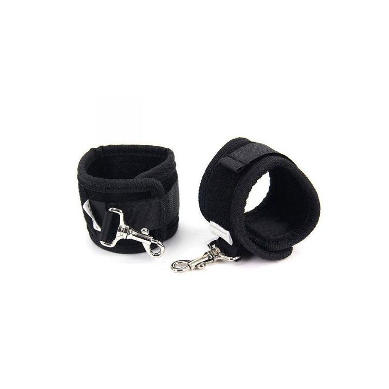 Фиксаторы для кровати Romfun Bindings Restraint Kit с маской на глаза в наборе, черный