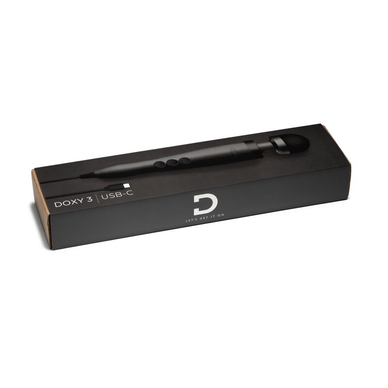 Вибромассажер DOXY3 USB-C Massager MATTE BLACK