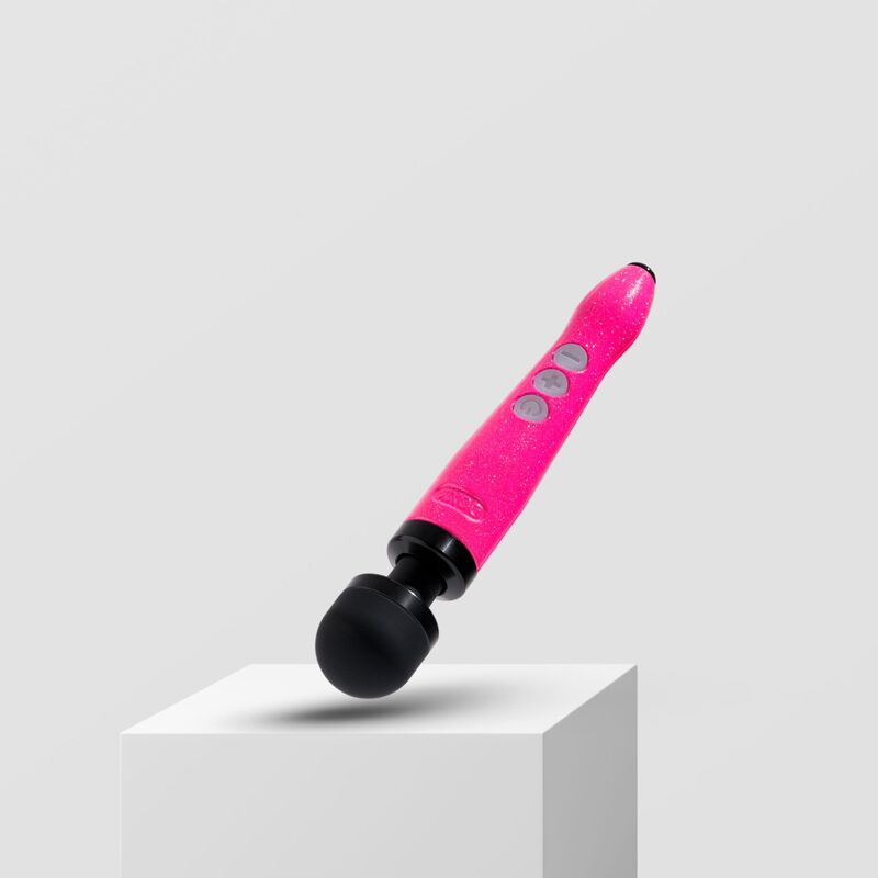 Вибромассажер DOXY Die Cast 3R Hot Pink, очень мощный, перезаряжаемый, металлический корпус