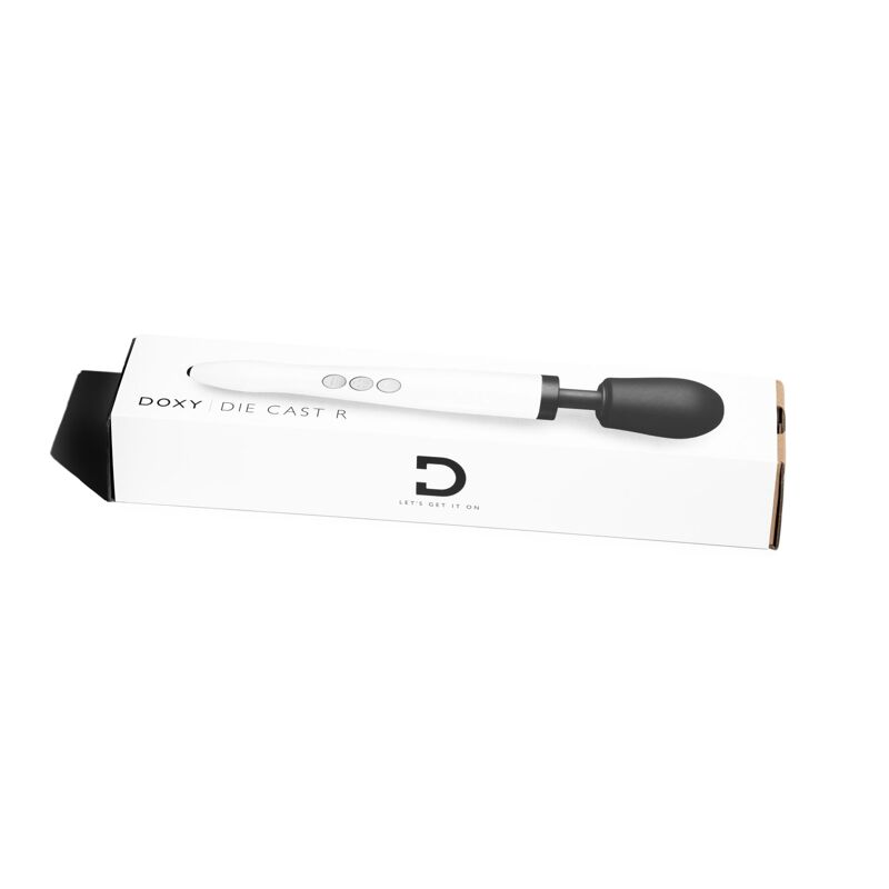 Вибромассажер DOXY Die Cast R Stardust White