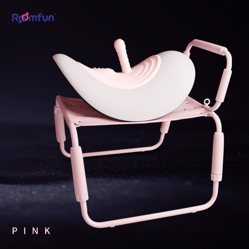 Стул для секса Roomfun Horse Chair регулируемый, розовый